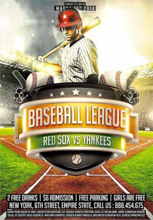 Baseball League Flyer