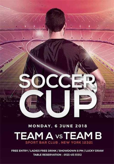 Soccer Cup Flyer 1