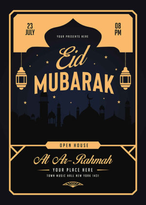 Eid Mubarak Flyer 3
