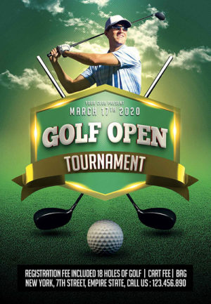Golf Tournament Flyer 5