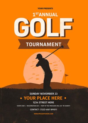 Golf Tournament Flyer 6