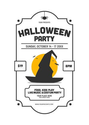 Halloween Party Flyer 14