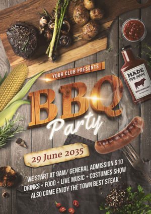 BBQ Party Flyer 39