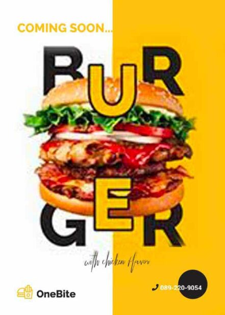 Burger Flyer 5