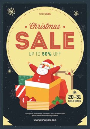 Christmas Sale Flyer 13456947