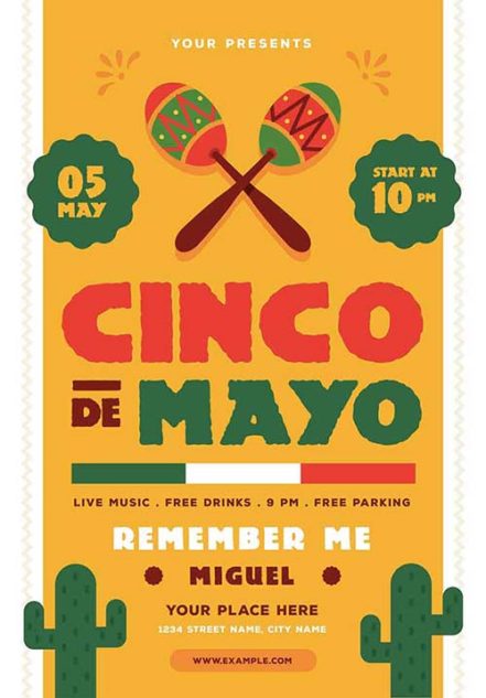 Cinco De Mayo Flyer 9