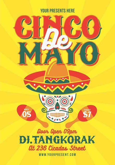 Cinco De Mayo FLYER V5