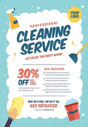 Cleanign Service Flyer 02