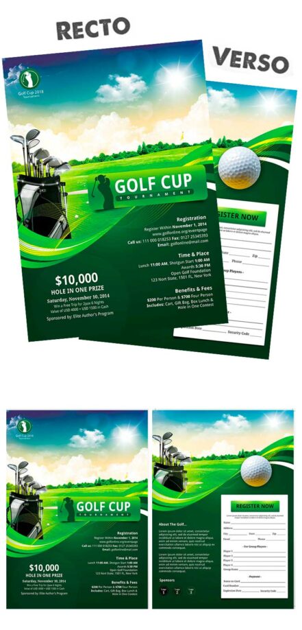 Golf Cup Flyer 2