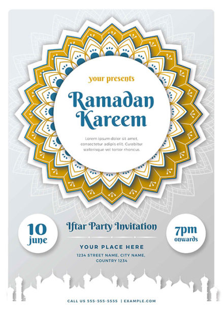 Ramadan Kareem Flyer 1
