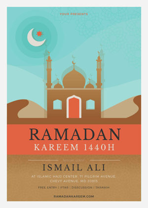 Ramadan Kareem Flyer 3