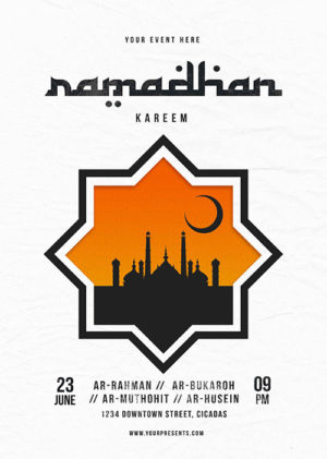 Ramadhan Kareem Flyer