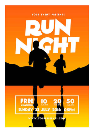 Run Night Flyer 2