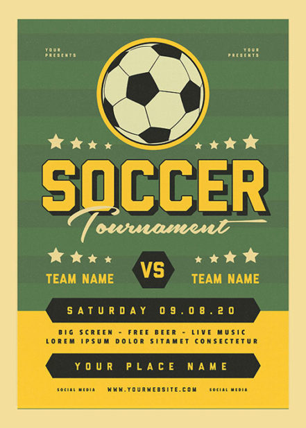 Soccer Tournament Event Flyer