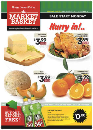 Supermarket Sale Flyer A