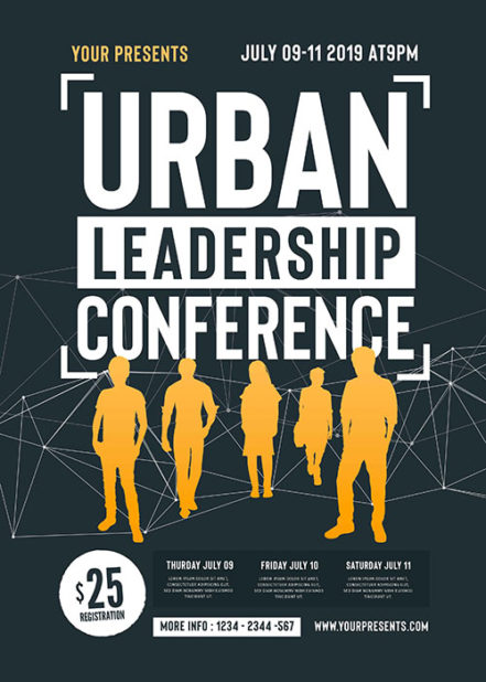 Urban Leadership Conference Flyer