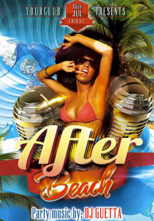 After Beach Flyer