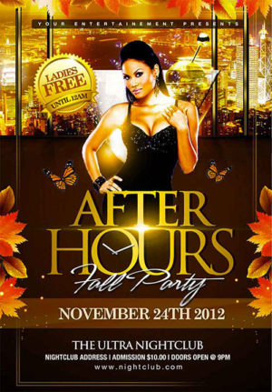 After Hours Flyer