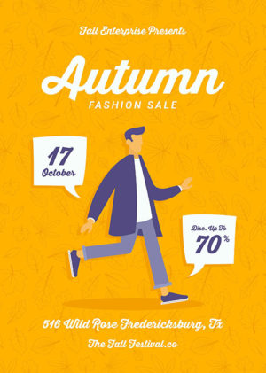 Autumn Fashion Flyer