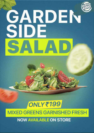 BK Salad Flyer