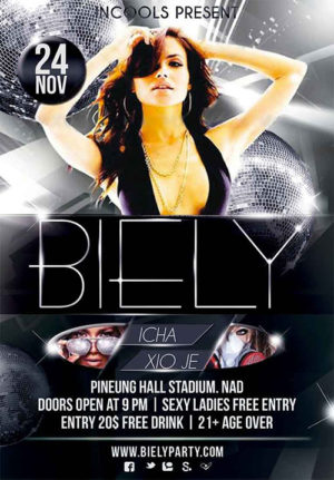 Biely Party Flyer