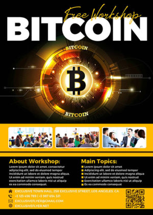 Bitcoin Workshop Flyer
