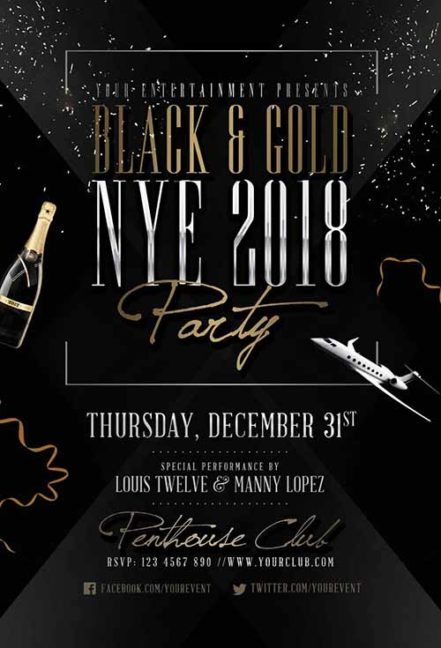 Black and Gold NYE