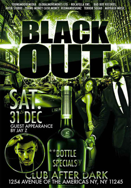 Blackout Mixtape Flyer