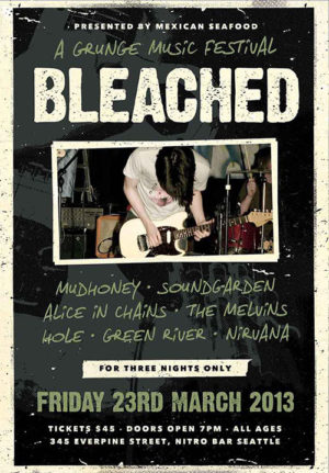 Bleached Grunge Flyer