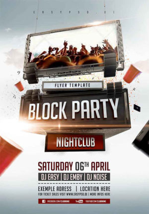 Block Party Flyer 2