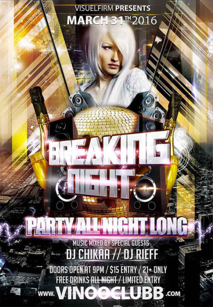 Breaking Night Flyer 2