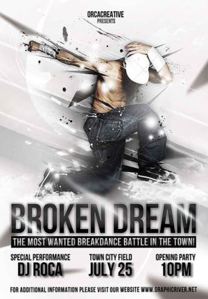 Broken Dream Flyer T 8406950