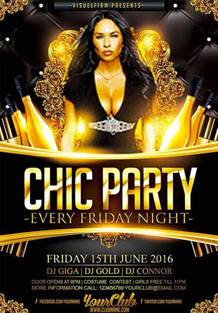 Chic Party Flyer 2