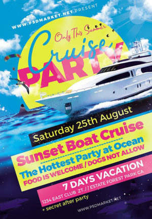 Cruise Party Flyer 75