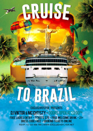Cruise to Brazil Flyer