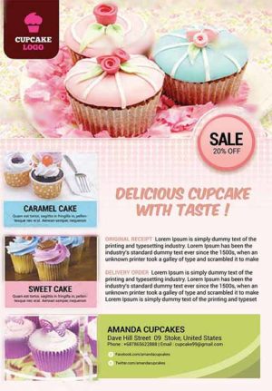 Cupcake Flyer