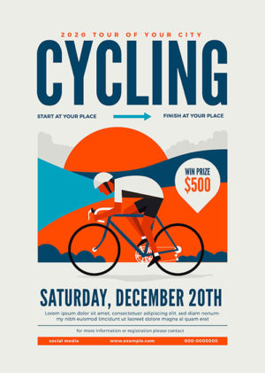 Cycling Event Flyer