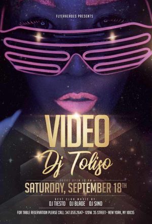 DJ Video Flyer 4