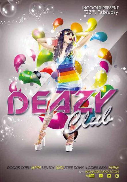 Deazy Club Flyer