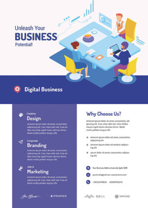 Digital Agency Business Flyer V2 B