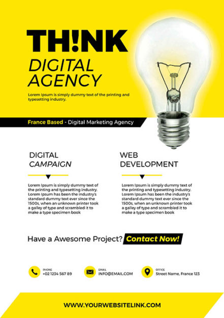 Digital Agency Flyer 1
