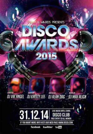 Disco Awards Flyer 2