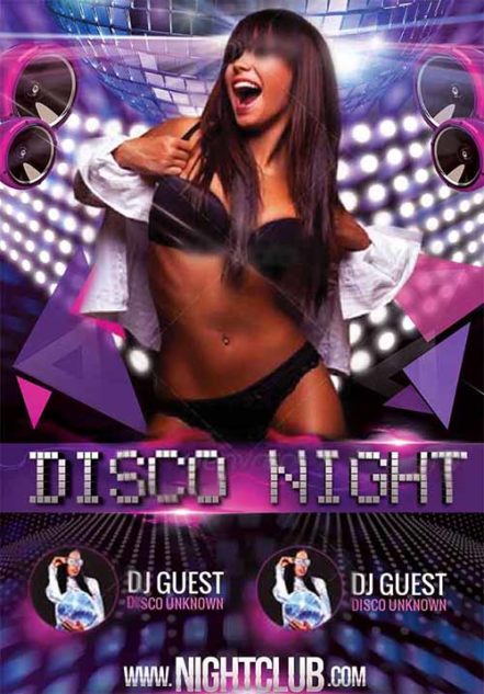 Disco Night Flyer 1