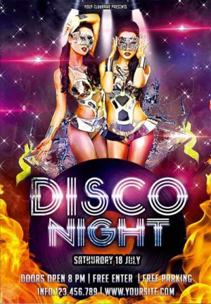 Disco Night Flyer 2