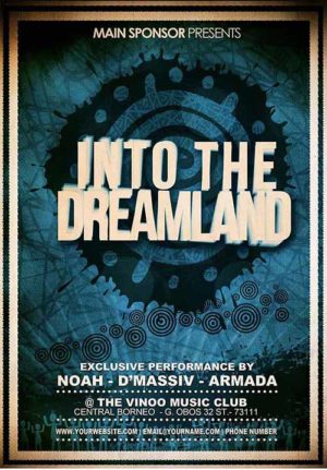 Dreamland Music Flyer