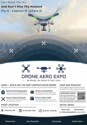 Drone Aero Expo Flyer
