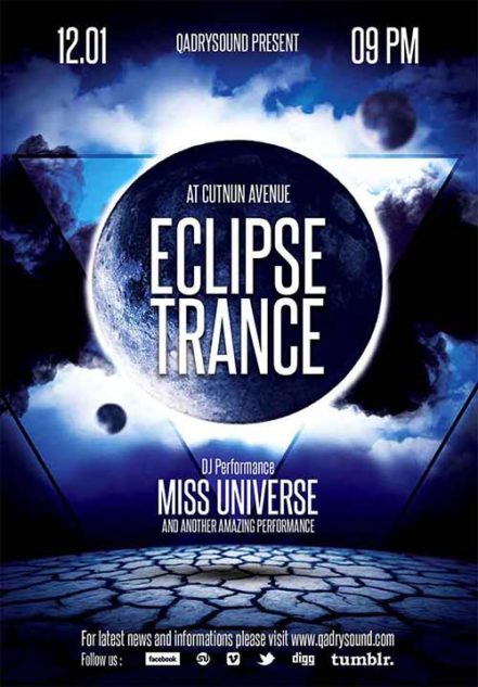 Eclips Trance Flyer