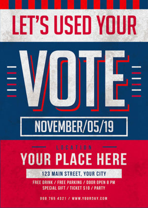 Election Day Flyer 2