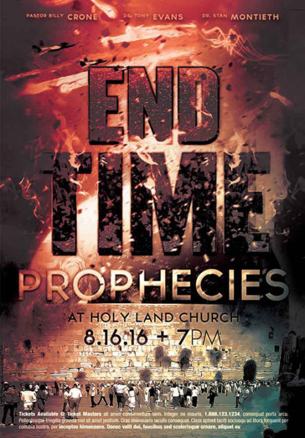 End Time Prophecies Flyer 1