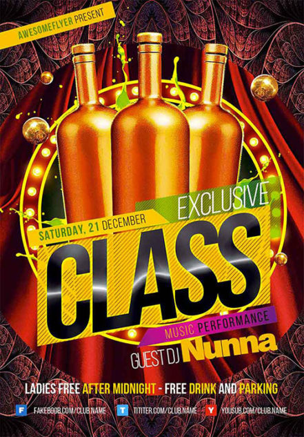 Exclusive Class Flyer